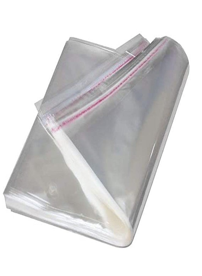Kashvi Luck Self Adhesive Resealable BOPP Clear Plastic Pouch Bag polythene for multi use 12X16 inches - 150 Pcs - Image 3