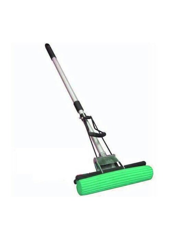 مساحة مناسبة لكل انواع الارضيات يد الاستانلس بالمقبض الاسفنجيه - Image 5