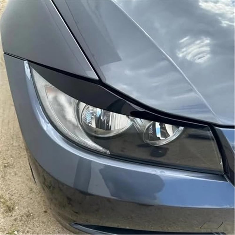 Yurefax Headlight Eyebrow for BMW E90 E91 - Image 2