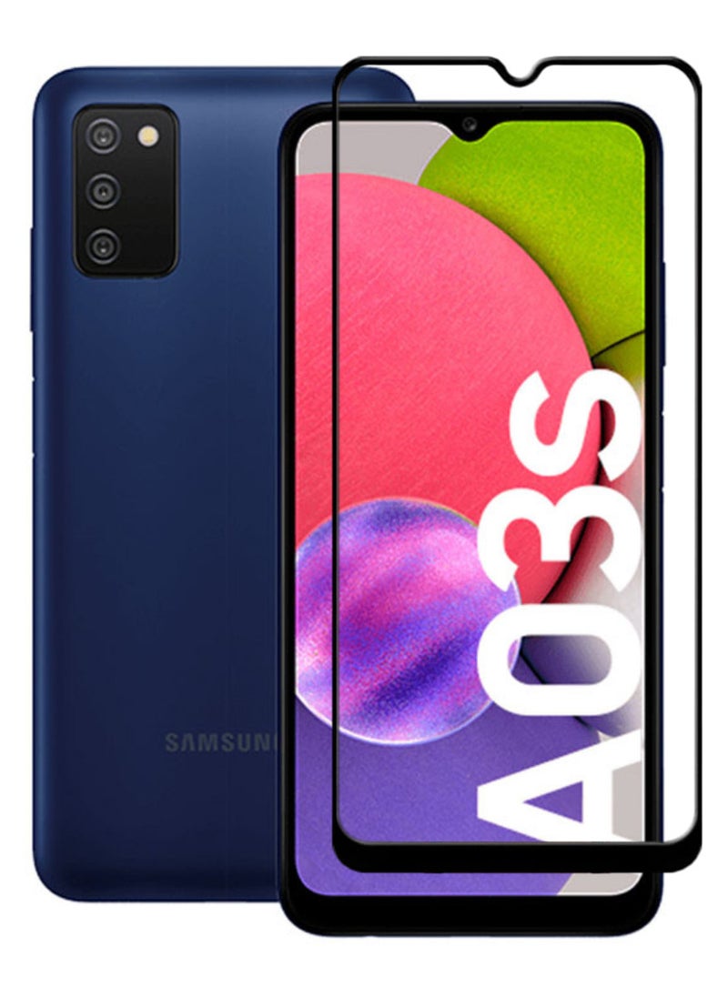 ACLIX Antistatic ESD Dustproof Premium Quality High Definition Tempered Glass Screen Protector Designed For Samsung Galaxy A03s - Image 1