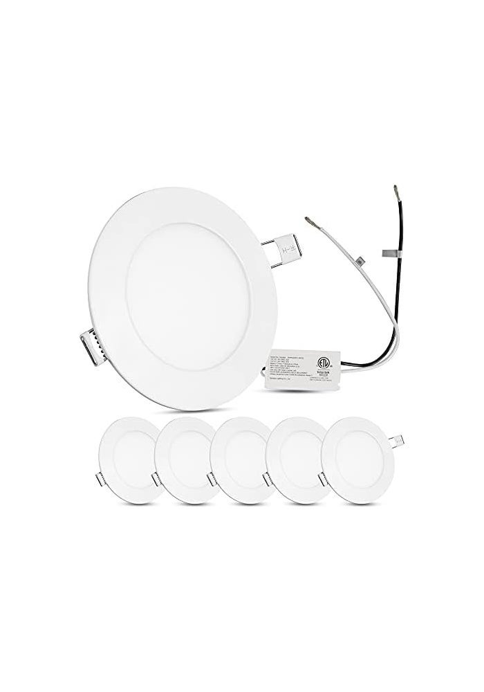 Facon 4.5 Inch LED RV Puck Light - 6 Pack - Image 1