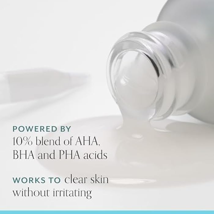 Bliss Clear Genius Clarifying Overnight Liquid Peel - 1 Fl Oz - Clear Pores & Exfoliate Skin - Non-Irritating - Clean - Vegan & Cruelty-Free - Image 2