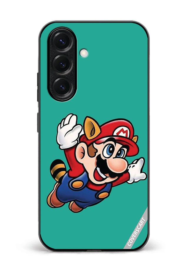 Protective Case Cover For Samsung Galaxy S25 Mario Design Multicolour