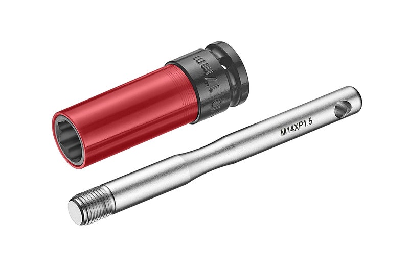 كوبلس 12 صمولة عجلة واقية مقاس 17 مم برأس زهرة محدب