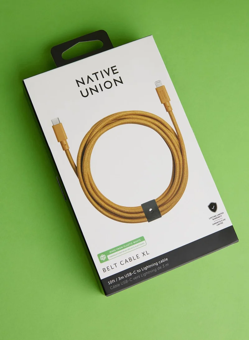 Native Union Native Union - Belt 3M Cable - Usb C To Lightning