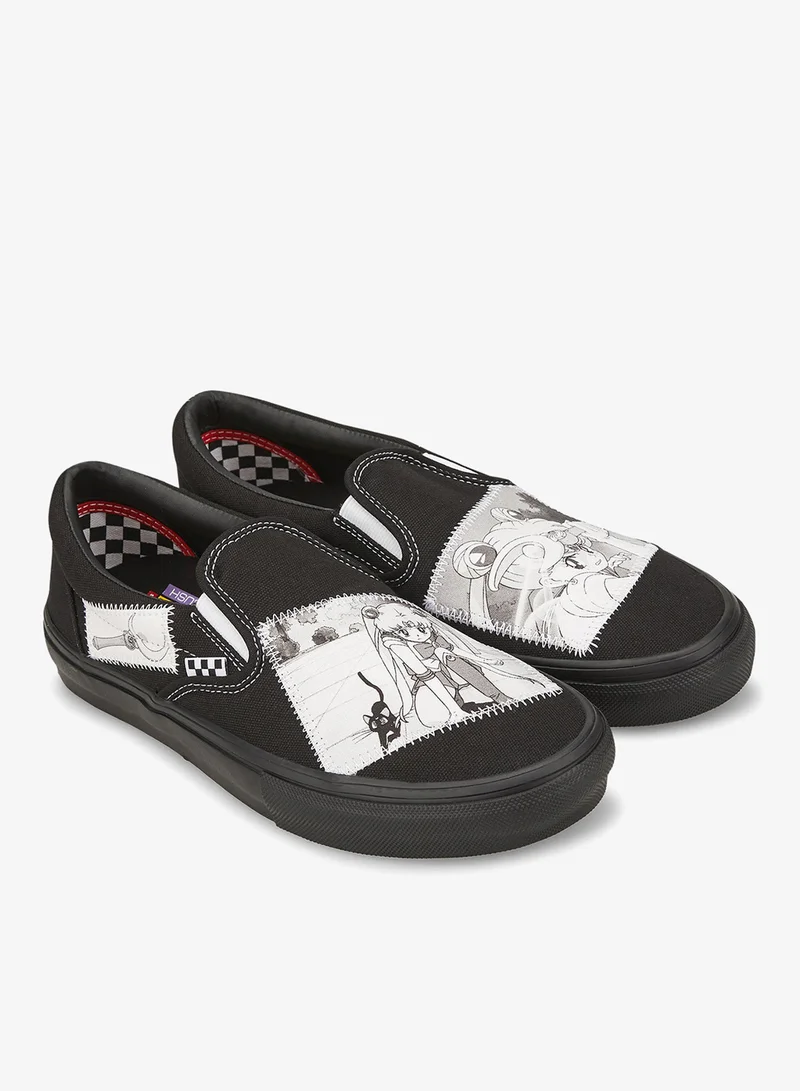 فانز حذاء سكيت سليب-اون للرجال والنساء