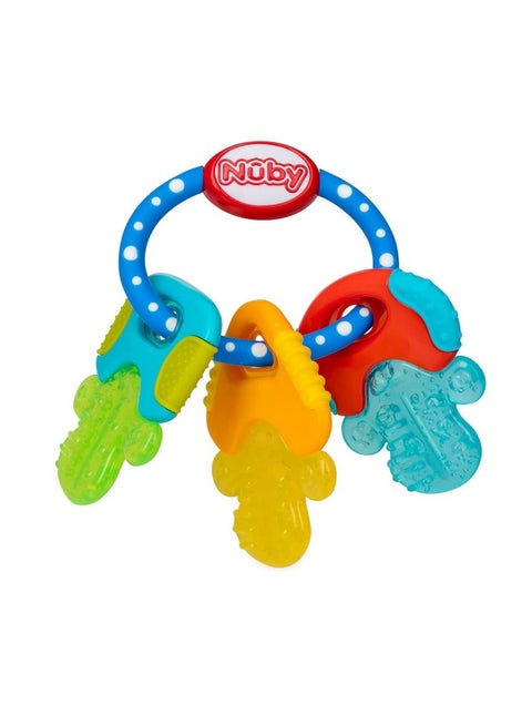 Nuby Icybite Hard/Soft Teething Keys - 2Pack