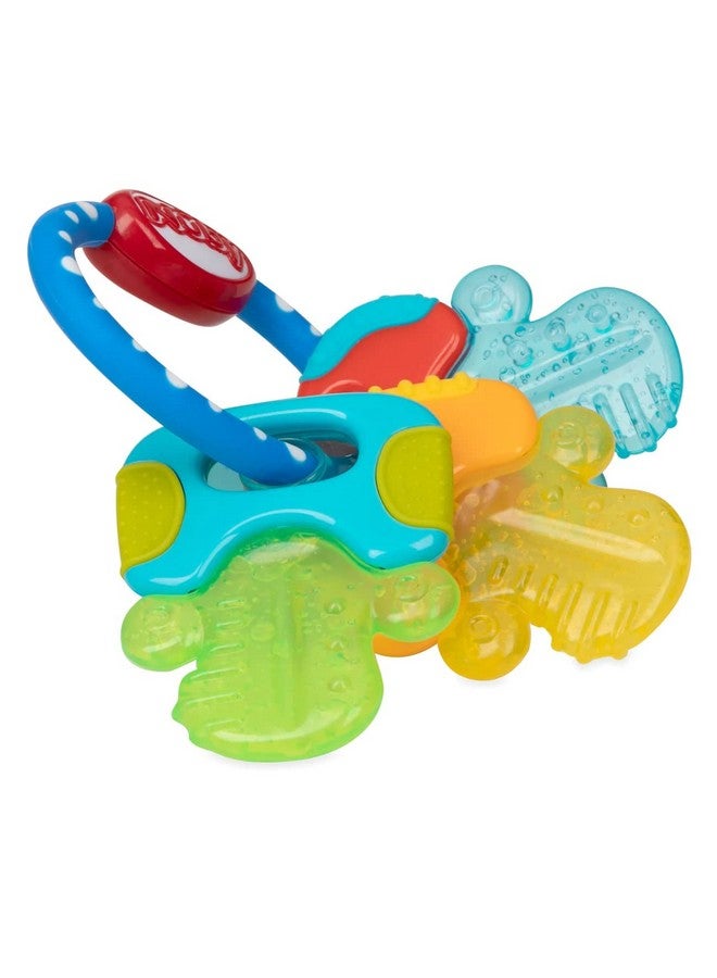 Nuby Icybite Hard/Soft Teething Keys - 2Pack