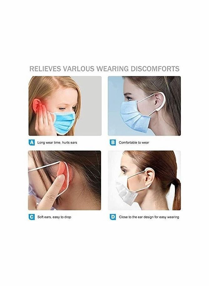 Y&D Reusable Silicone Ear Hook, Anti-Slip Protection Hook Protector Cover  - Image 2