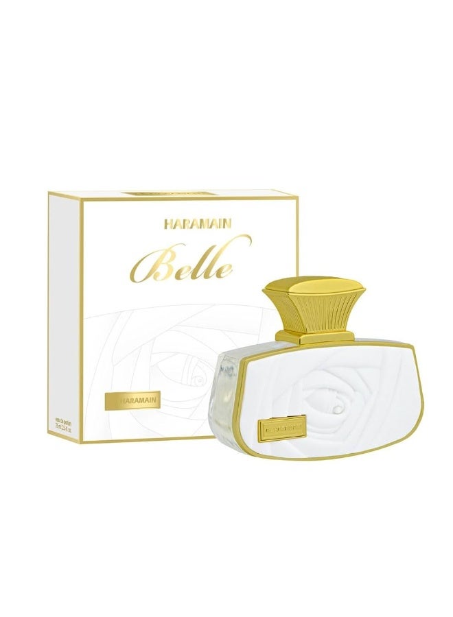 الحرمين عطر الحرمين بيل أو دو برفيوم 75 مل | عطر زهري فاكهي للنساء | عطر مسك وخشب الصندل يدوم طويلاً - Image 1