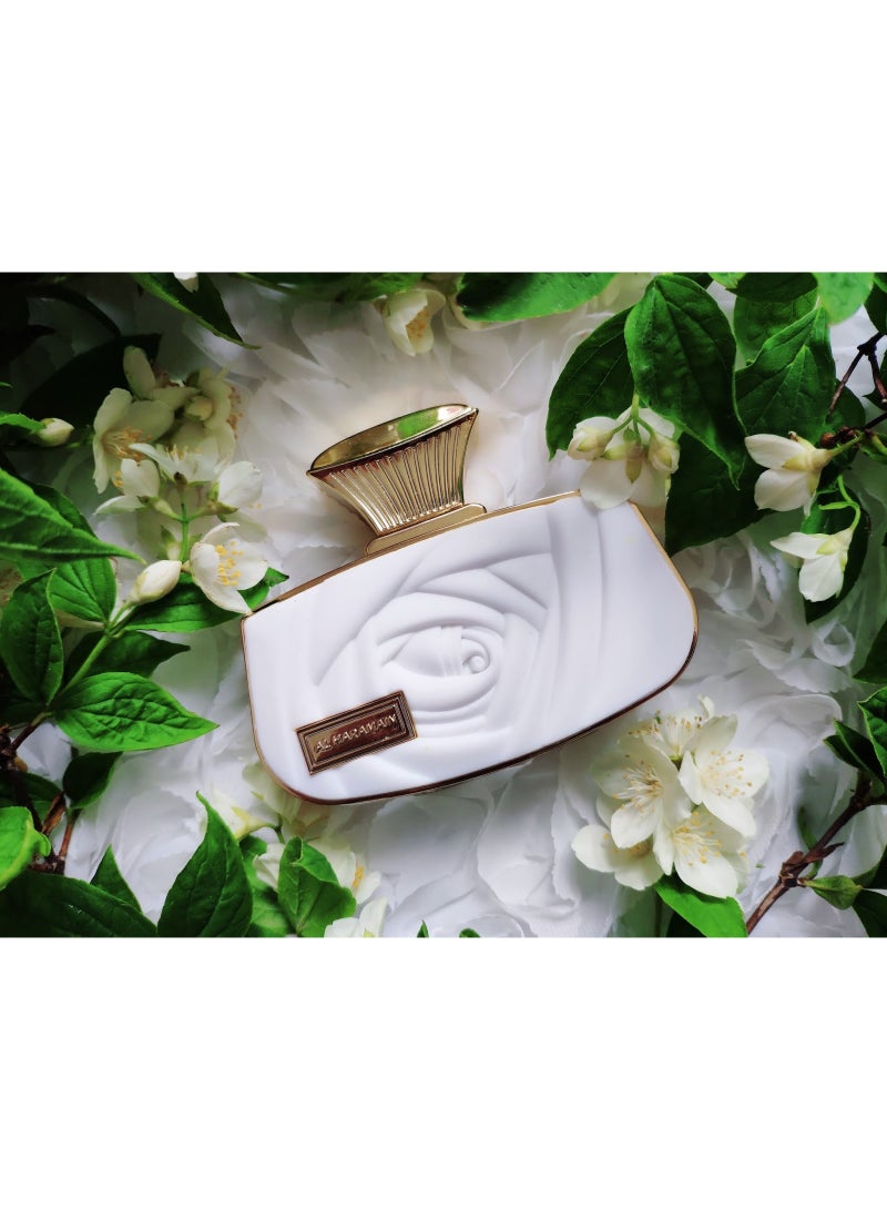 الحرمين عطر الحرمين بيل أو دو برفيوم 75 مل | عطر زهري فاكهي للنساء | عطر مسك وخشب الصندل يدوم طويلاً - Image 3