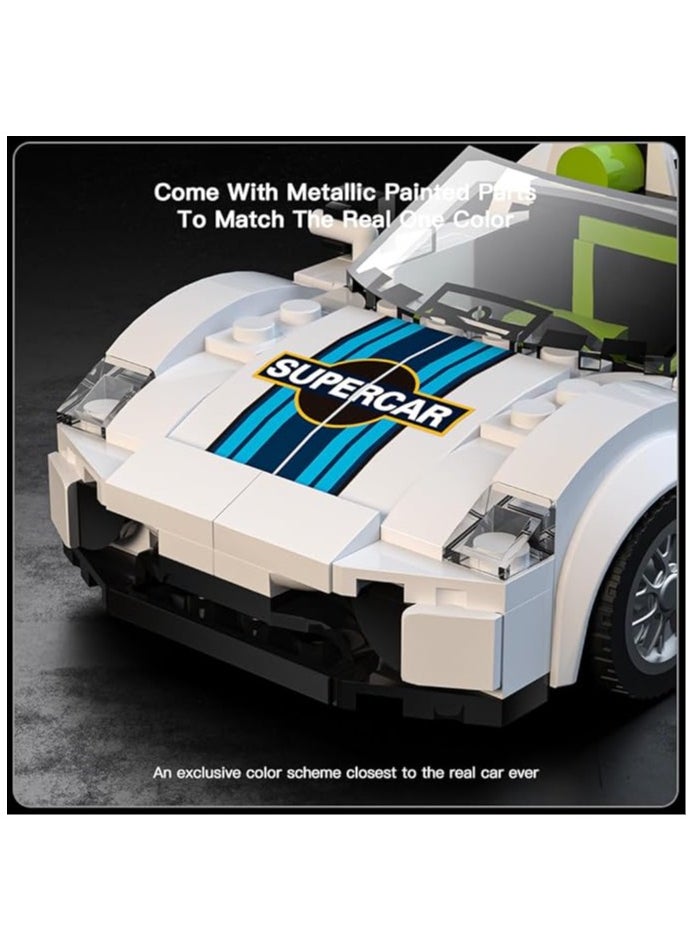 mould king mould King 27044  918 Sports car assembly toy, Racing car Assembly building kit model, children adult construction set toy, 338 pieces 8+  - Image 4
