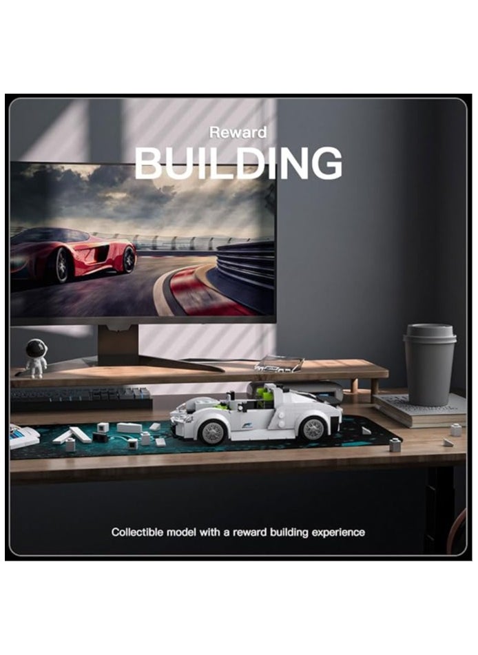mould king mould King 27044  918 Sports car assembly toy, Racing car Assembly building kit model, children adult construction set toy, 338 pieces 8+  - Image 3