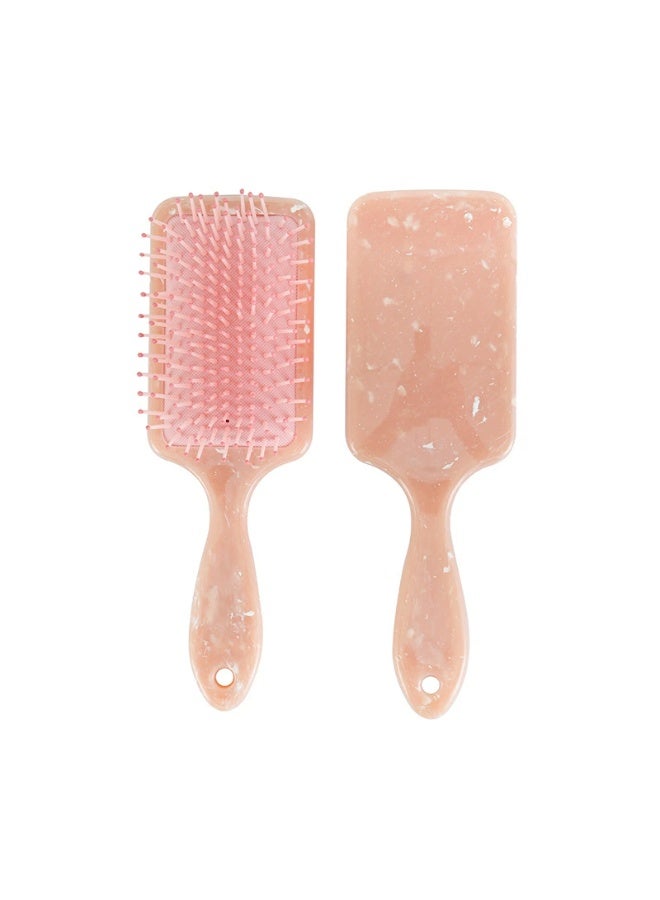 Goolsky 1pc Marble Pattern Air Cushion Comb Square Handle Head Massage Hairdressing Air Cushion Comb - Image 2