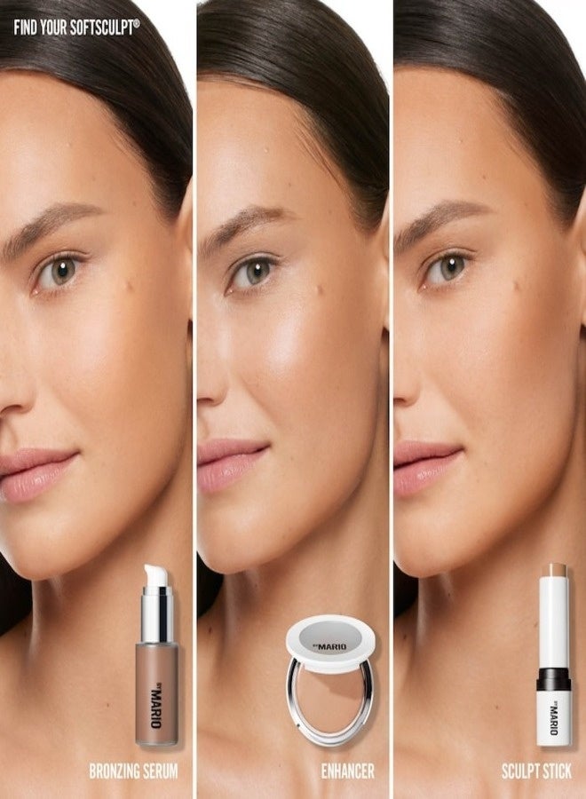 MAKEUP BY MARIO SoftSculpt Transforming Skin Enhancer Dark – Warms Medium-Dark to Dark Skin Tones, 0.18 oz / 5 g | Sheer Cream Bronzing & Skin Enhancing Balm - Image 5