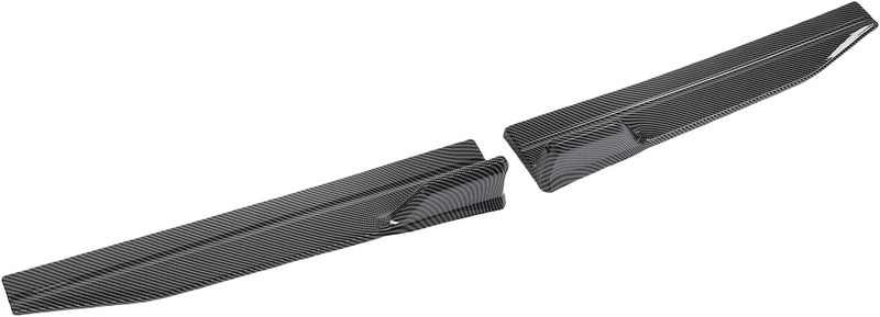 Side Skirt Winglets Diffusers, 560mm Left Right Side Skirt Rocker Splitters Diffuser Winglet Wind, Wings Canard Extension Rocker Splitter for Most Vehicles (#2) - Image 5
