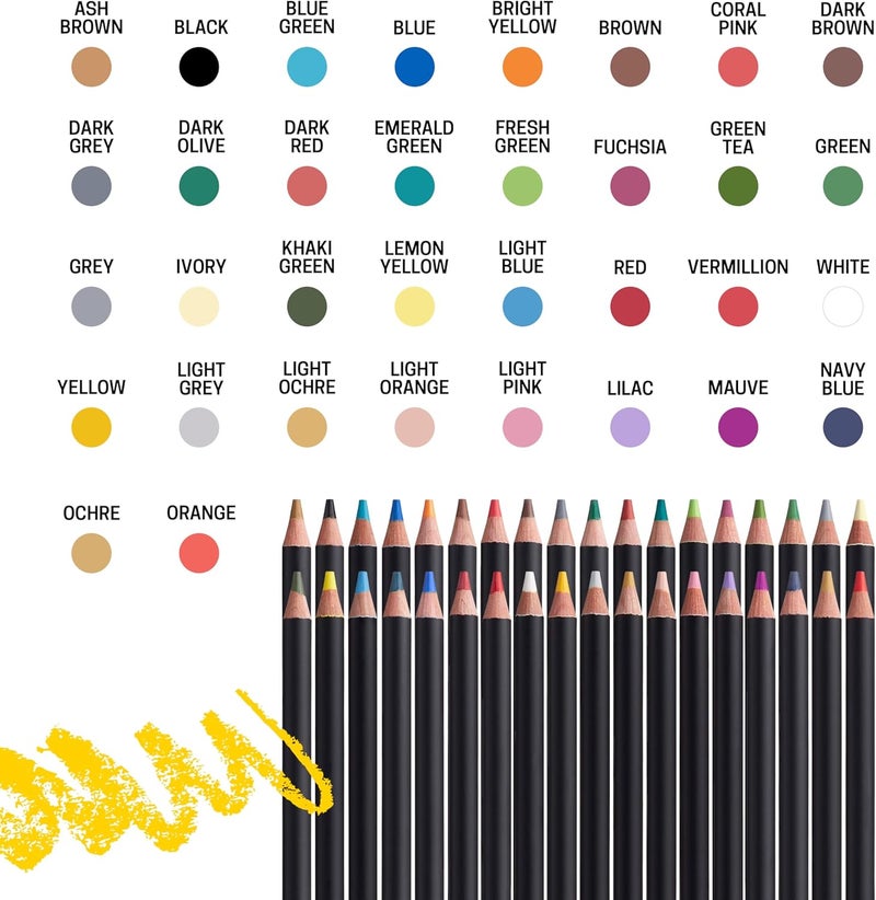 POSCA علبة ألوان زيتية من قلم بوسكا متعددة الألوان 36 وحدة حزمة 1 - Image 3