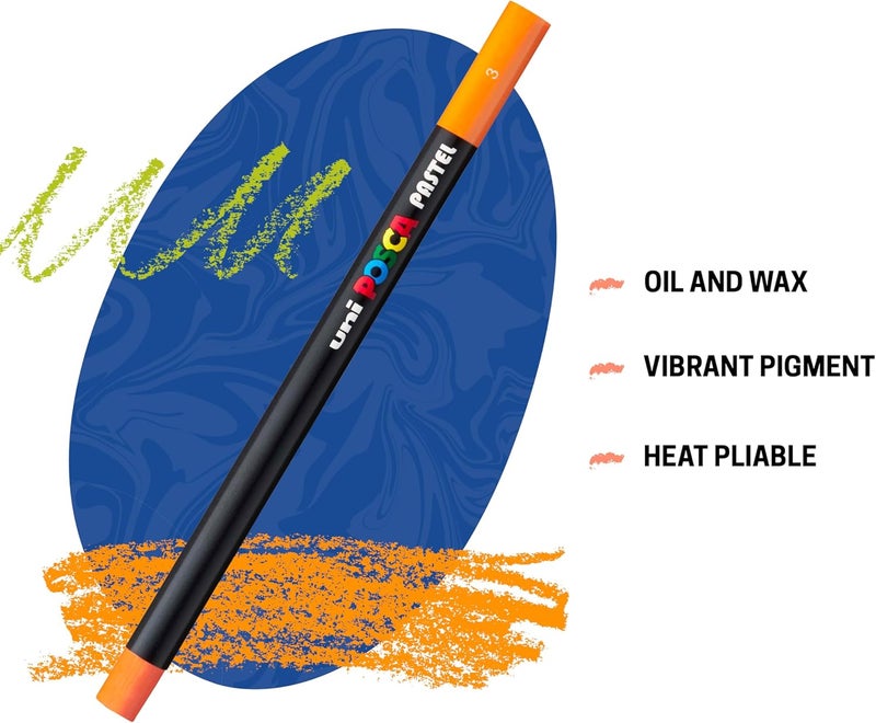 POSCA علبة ألوان زيتية من قلم بوسكا متعددة الألوان 36 وحدة حزمة 1 - Image 4