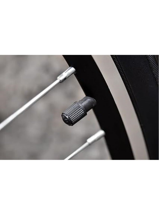 general 10pcs Tyre Valve Cap/Plastic Dust Caps/Cover Black for Universal fit Valves commonly used on Car Tyres, Bikes, Bicycles, Motorbikes Prams and Wheelbarrows - Image 3