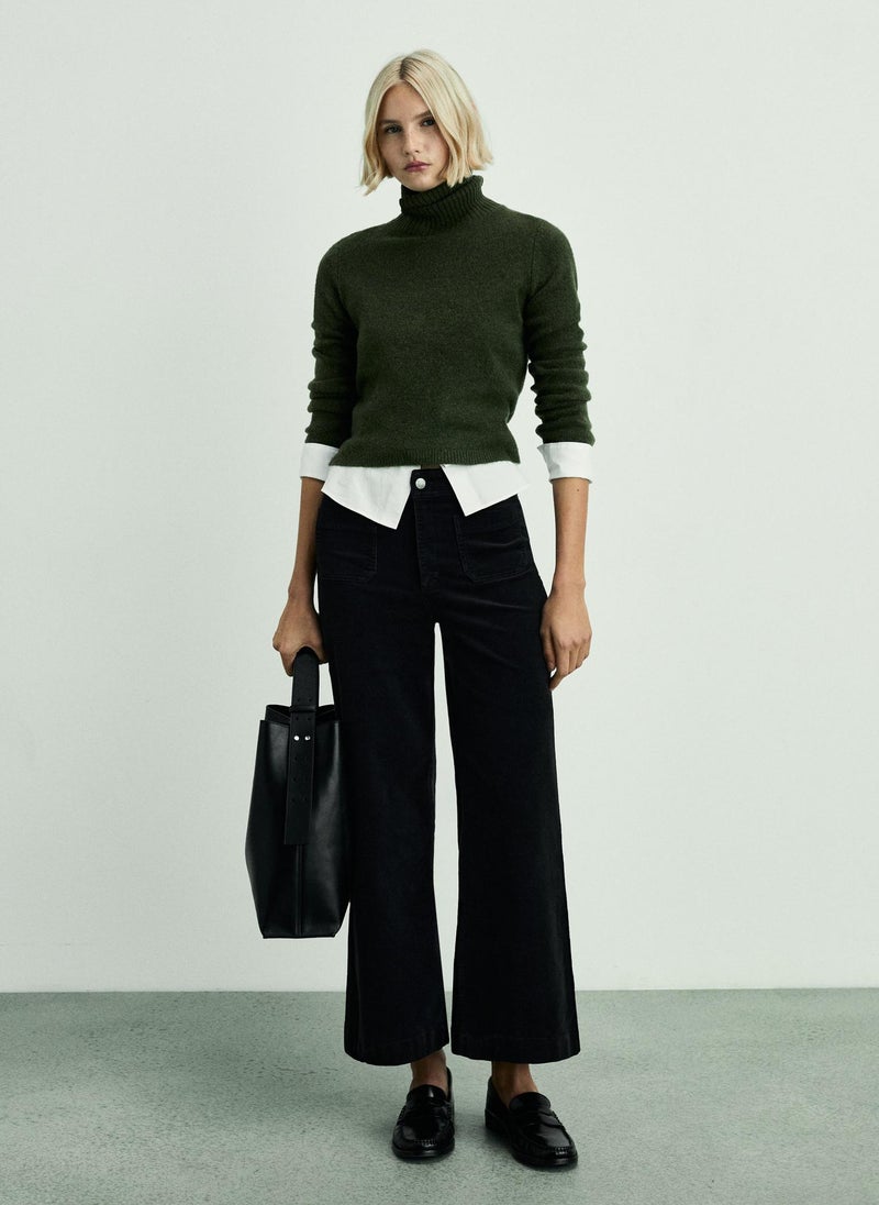 MANGO Catherin Culotte Corduroy Trousers  - Image 5