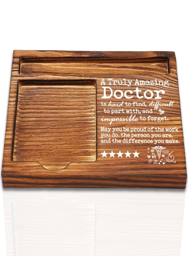 FOKCBOCM Doctor Appreciation Gifts for Women Men, Going Away Gift Retirement Gift for Doctor, A Truly Amazing Doctor, Self-Stick Note Pad Holders-DW19 - Image 1