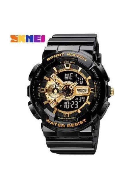 SKMEI 1688 Multi-function Analog Digital sports watch alarm and stop watch full calendar