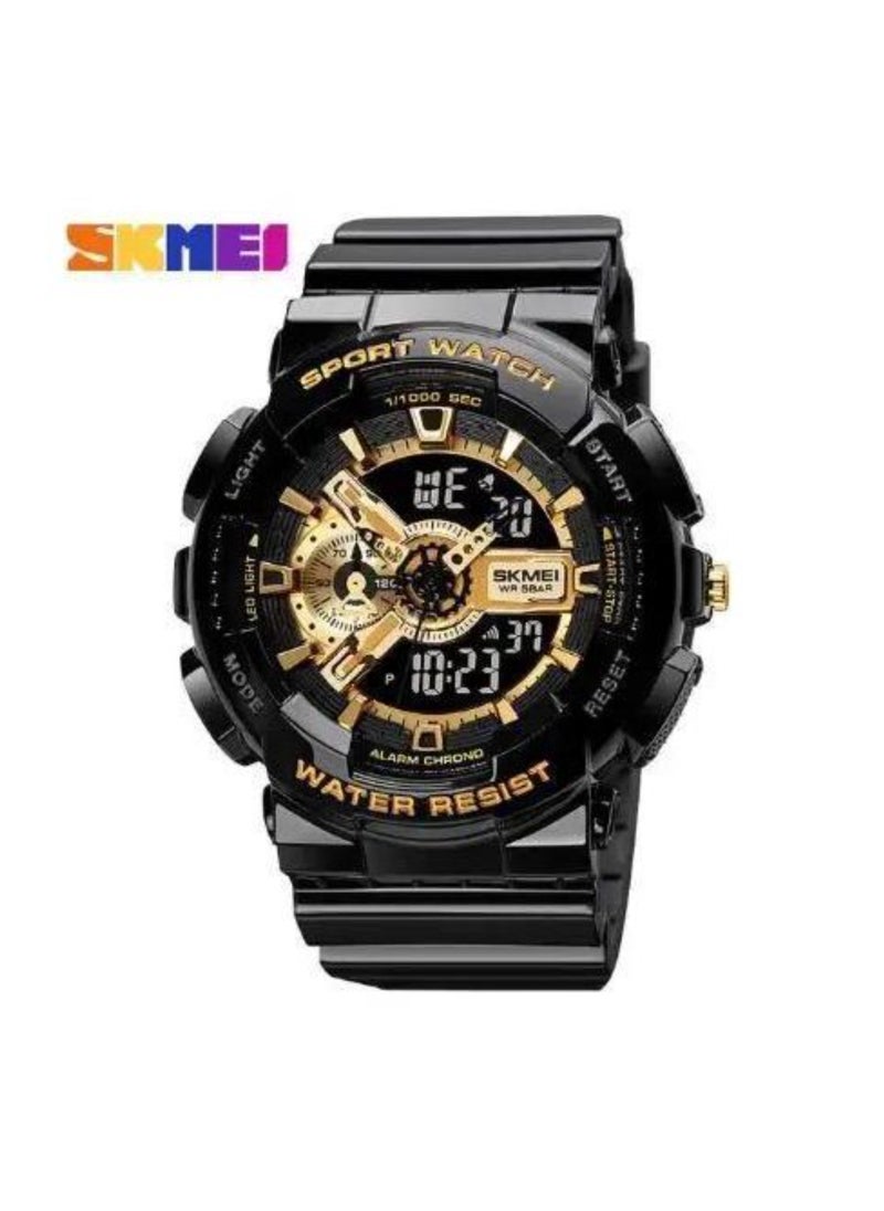 SKMEI - SKMEI 1688 Multi-function Analog Digital sports watch alarm and stop watch full calendar - Image 1