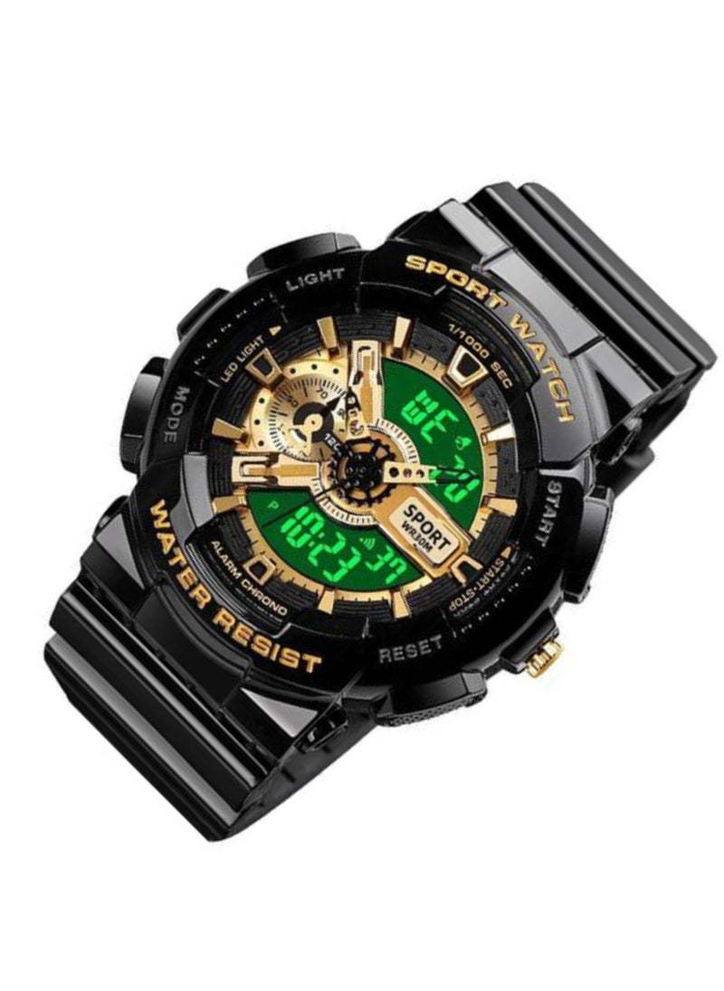 SKMEI - SKMEI 1688 Multi-function Analog Digital sports watch alarm and stop watch full calendar - Image 1