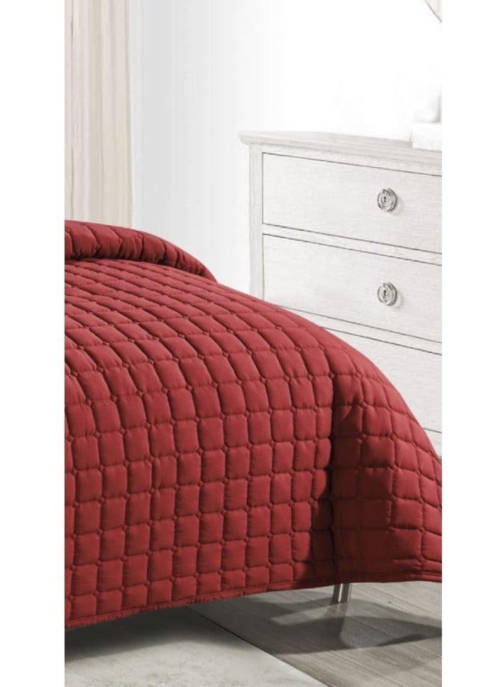 مون طقم لحاف نفرين مفرش سرير مضغوط مكون من 6 قطع  لحاف مقاس كينج 230x250سم - Image 2