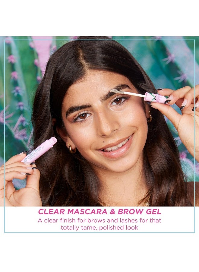 Petite 'N Pretty Featherlight Clear Mascara And Brow Gel - Makeup For Kids, Tweens And Teens - Dual Purpose Clear Finish For Brows And Lashes - Non-Toxic & Made In The Usa  - Image 2