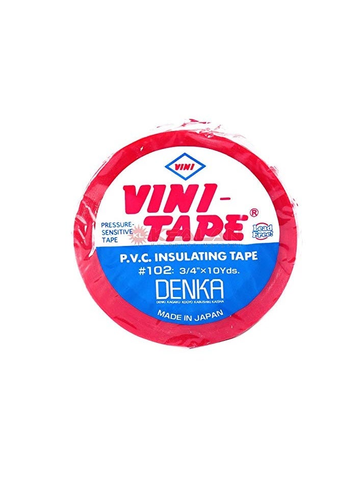 VINI - VINI TAPE MADE IN JAPAN RED 1 PC - Image 1
