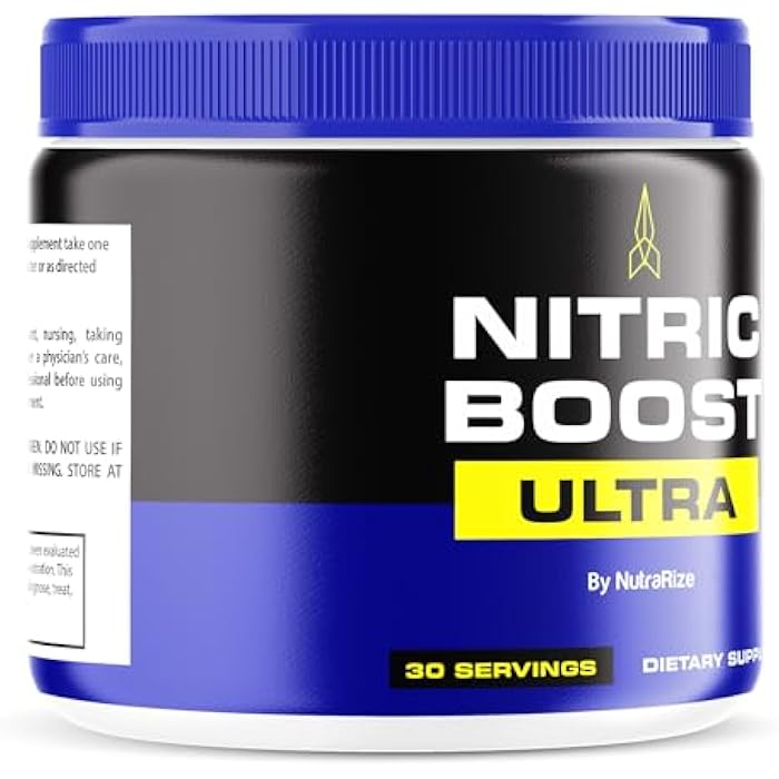 NutraRize Nitric Boost Ultra – Premium Daily Powder Blend in a Jar, Crafted to Help Maintain Energy, Support Natural Circulation, and Keep You Going, Official Reviews (30 Servings) - Image 4
