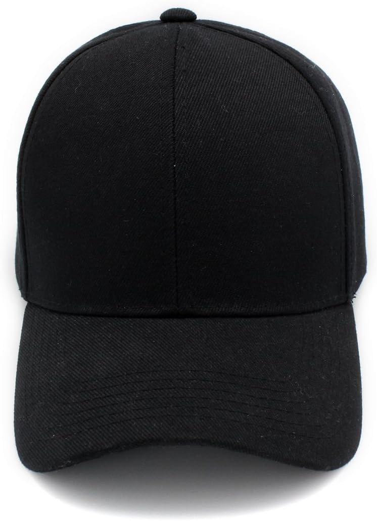 Top Level Baseball Cap Men Women - Classic Adjustable Plain Hat - Image 2