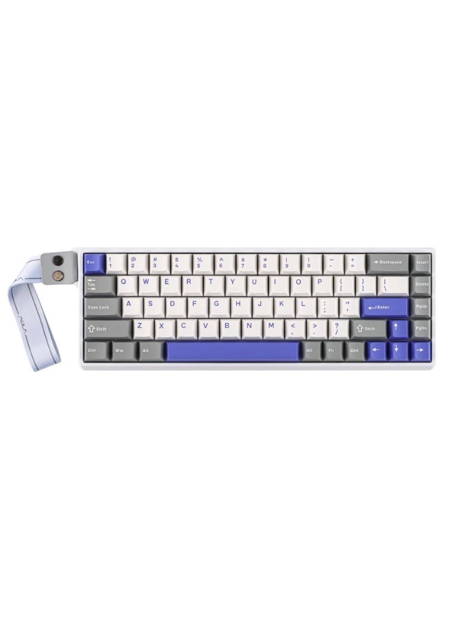 AULA WIN68 HE Max Magnetic Keyboard with Adjustable Actuation, Hall Effect Win Chun Magnetic Switch Keyboard with 0.3ms Latency, RGB 65% Wired Compact Keyboard, 8000 Hz Polling Rate, Hot-Swap  - Image 1