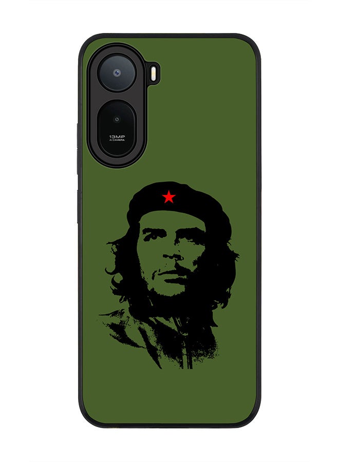 Stylizedd Rugged Case for Xiaomi Redmi A7 Pro 4G / Poco C81 / Poco C81 Pro / Poco C85x 5G- Slim Fit Hybrid Rubber Cover Che Guevara