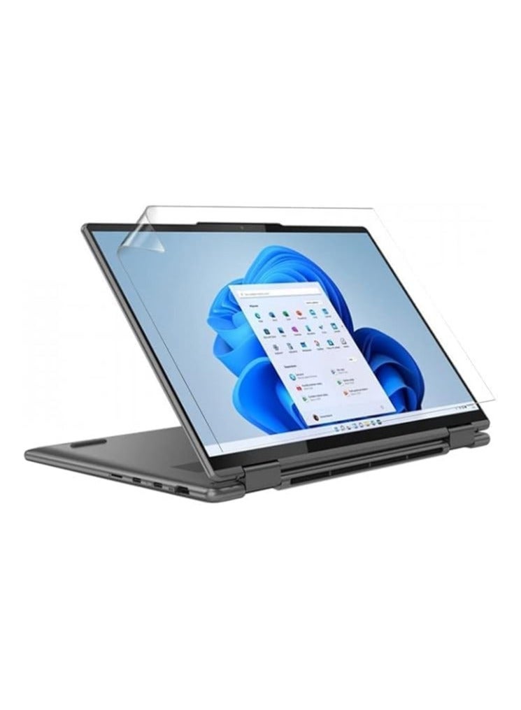 2 عبوة من واقيات الشاشة متوافقة مع الكمبيوتر المحمول Lenovo Yoga 7 2 in 1 14IML9 مقاس 14 بوصة من لينوفو يوجا 7 2 في 1، غشاء شفاف كريستالي عالي الدقة مضاد للخدش ومضاد لبصمات الأصابع - Image 1