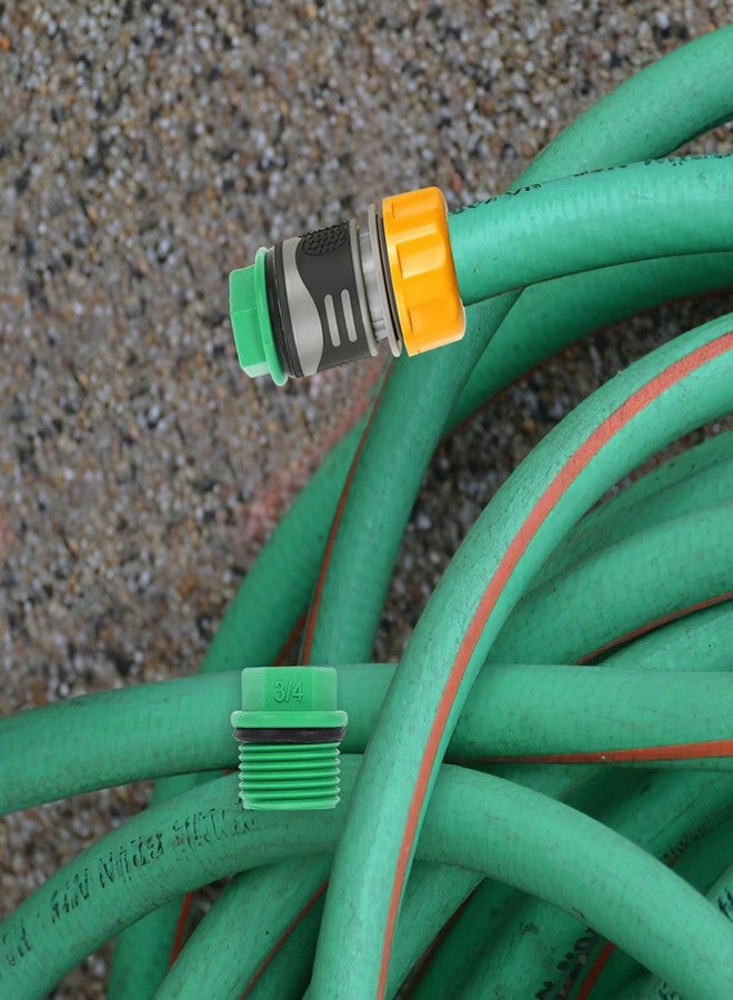 Baluue 10pcs Hose Connector Hose Stopper Tubing Stopper Hose Supply Thread Hose End Plug Water Hose End Plug Outdoor Hose End Plug 3/4 Hose Plug Pipe Supply Hose Plug 3/4 Sprinkler Cap - Image 5