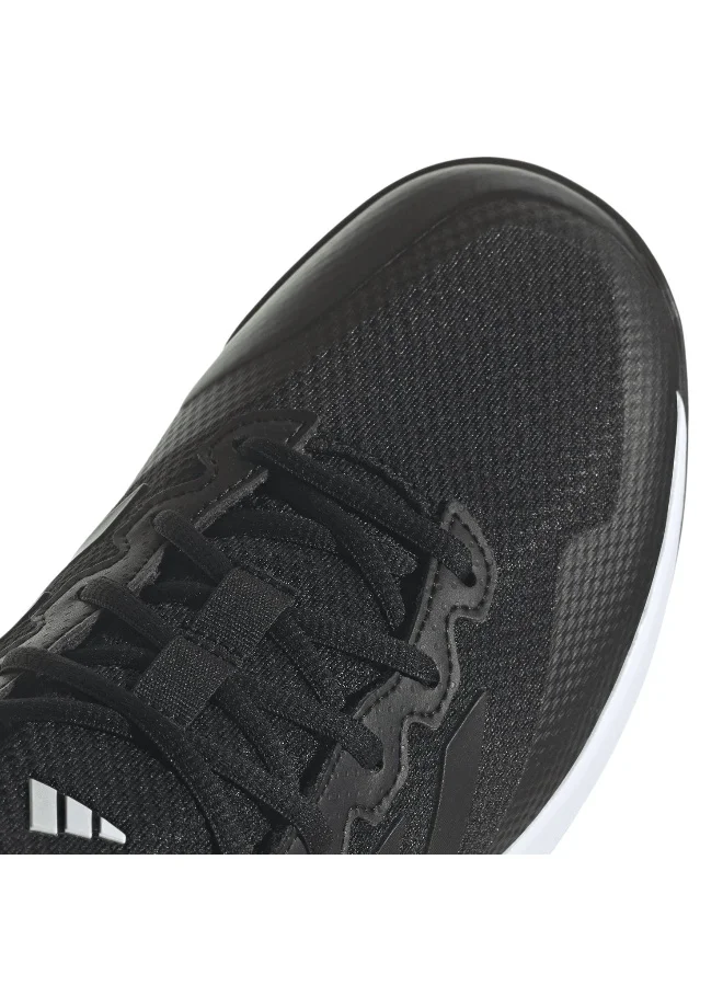 adidas حذاء تنس جيم كورت 2 للرجال أسود مقاس 6.5