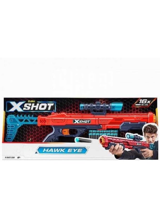 X-Shot Excel Hawk Eye (16 Darts)