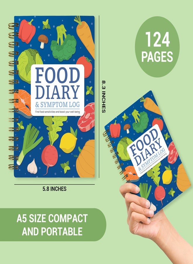 HAMIEW Food Diary and Symptom Log Book for Tracking Meals, Bowel Movements, Sleep, Reactions - Bristol Stool Chart, Notebook Journal for Low FODMAP, IBS, Allergies, Intolerance - Keto, Paleo, Whole30 - Image 5