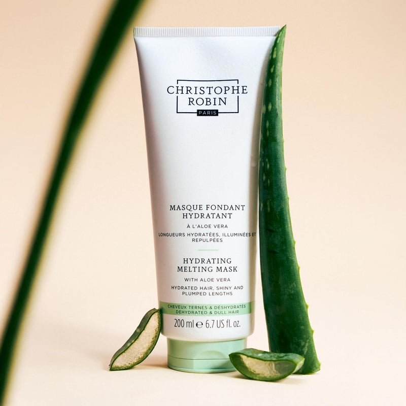 Christophe Robin Hydrating Melting Mask With Aloe Vera for Dry, Dull Hair - Lighweight 6.7 fl. oz - Image 4
