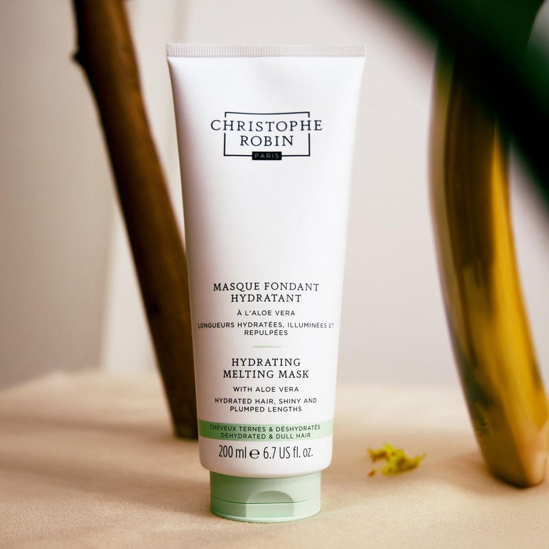 Christophe Robin Hydrating Melting Mask With Aloe Vera for Dry, Dull Hair - Lighweight 6.7 fl. oz - Image 5