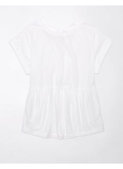 American Eagle AE Oversized Tie Back Top  - Image 4