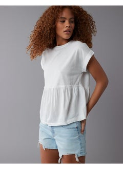 American Eagle AE Oversized Tie Back Top  - Image 3