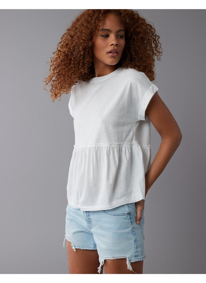 American Eagle - AE Oversized Tie Back Top - Image 1