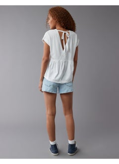American Eagle AE Oversized Tie Back Top  - Image 2