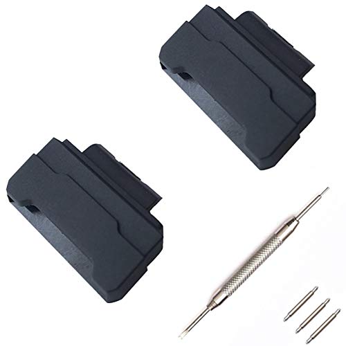 Lijinlan Conversion Nylon Strap Adapter Kit Durable Connector Compatible with Casio G-Shock DW6900/DW5600/GW9400/GDF-100/GA100/GD120/GL-7200 Series (Black) - Image 1