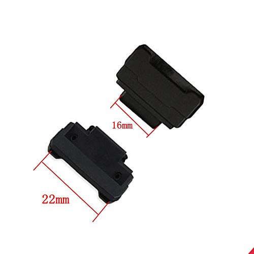 Lijinlan Conversion Nylon Strap Adapter Kit Durable Connector Compatible with Casio G-Shock DW6900/DW5600/GW9400/GDF-100/GA100/GD120/GL-7200 Series (Black) - Image 4
