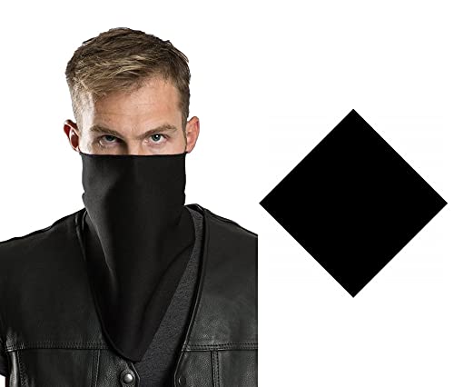 BISMAADH Solid Organic Bamboo Bandana Soft, Breathable & Antimicrobial 100% Cotton Unisex Scarf Bandana - Unisex Pack of 1 - Image 1