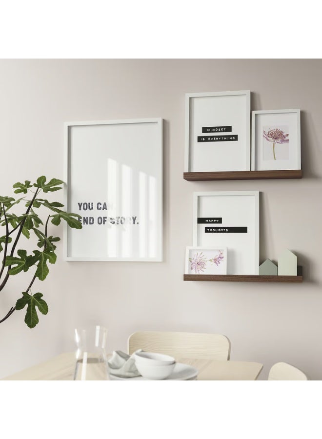 IKEA (IKEA) إطار للصور بتأثير خشب الجوز 55 سم - Image 3